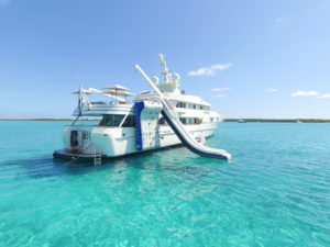 Climbing Wall onboard BG Yacht