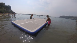 Inflatable platform Pad